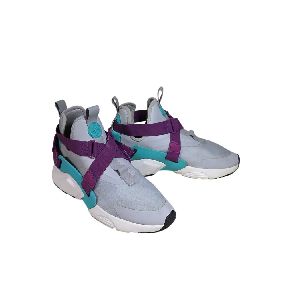 Nike Air Huarache City Wolf Grey Athletic Sneakers Womens Size 12